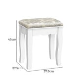 Hoxton Room 2 Piece Priscilla Dressing Table &amp; Stool Set