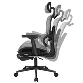 Hoxton Room Platon Mesh Office Chair with Footrest