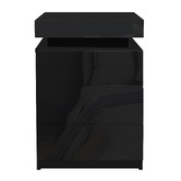 Hoxton Room 3 Piece Alpine Gas Lift Storage Bedroom Set with LED