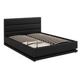 Hoxton Room 3 Piece Alpine Gas Lift Storage Bedroom Set with LED
