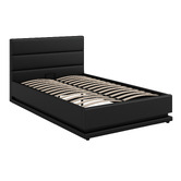Hoxton Room 3 Piece Alpine Gas Lift Storage Bedroom Set with LED