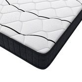 Hoxton Room Lyna Pine Wood Bed &amp; Tight Top Mattress