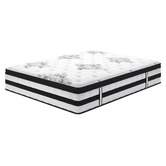Hoxton Room Kyle Upholstered Bed and Euro Top Mattress