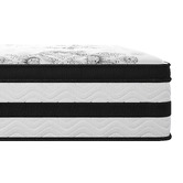 Hoxton Room Kyle Upholstered Bed and Euro Top Mattress