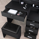 Hoxton Room 2 Piece Celeste Dressing Table &amp; Stool Set
