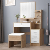 Hoxton Room 2 Piece Celeste Dressing Table &amp; Stool Set