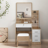 Hoxton Room 2 Piece Celeste Dressing Table &amp; Stool Set