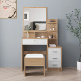 Hoxton Room 2 Piece Celeste Dressing Table &amp; Stool Set