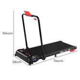 Hoxton Room Ronnie Walking Pad with Handrail