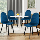 Hoxton Room Mylah Velvet Dining Chairs