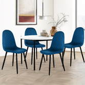 Hoxton Room Mylah Velvet Dining Chairs