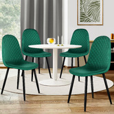 Hoxton Room Mylah Velvet Dining Chairs