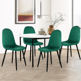Hoxton Room Mylah Velvet Dining Chairs