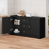 Hoxton Room Drewleaf 2 Door 3 Drawer Sideboard Buffet