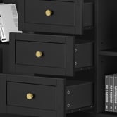 Hoxton Room Drewleaf Hamptons-Style 2 Door 3 Drawer Sideboard Buffet