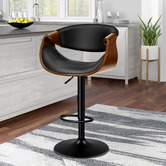 Hoxton Room Herman Adjustable Swivel Barstool
