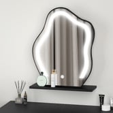 Hoxton Room 2 Piece Phoebe LED Dressing Table &amp; Stool Set