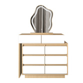 Hoxton Room 2 Piece Phoebe LED Dressing Table &amp; Stool Set