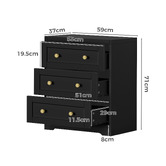 Hoxton Room Drewleaf Hamptons-Style 3 Drawer Chest