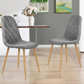 Hoxton Room Aliza Chenille Dining Chairs