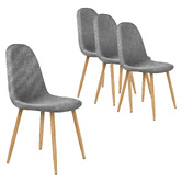 Hoxton Room Aliza Chenille Dining Chairs