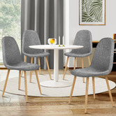 Hoxton Room Aliza Chenille Dining Chairs