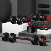 Hoxton Room 7 in 1 Wellington 20kg Adjustable Dumbbell Set