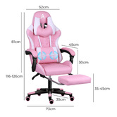 Hoxton Room Sova Faux Leather Gaming Chair with Lumbar Massage