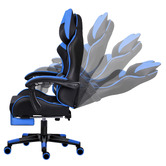 Hoxton Room Sova Faux Leather Gaming Chair with Lumbar Massage