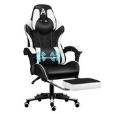 Hoxton Room Sova Faux Leather Gaming Chair with Lumbar Massage