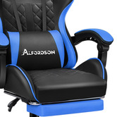 Hoxton Room Sova Faux Leather Gaming Chair with Lumbar Massage