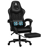 Hoxton Room Sova Faux Leather Gaming Chair with Lumbar Massage