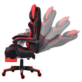 Hoxton Room Sova Faux Leather Gaming Chair with Lumbar Massage