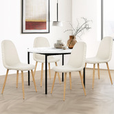 Hoxton Room Aliza Chenille Dining Chairs
