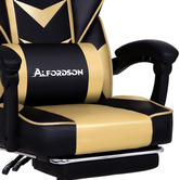 Hoxton Room Alford Executive Gaming Chair with Lumbar Massage