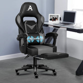 Hoxton Room Alford Executive Gaming Chair with Lumbar Massage