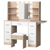 Hoxton Room 2 Piece Willow Dressing Table &amp; Stool Set