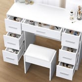Hoxton Room 2 Piece Willow Dressing Table &amp; Stool Set