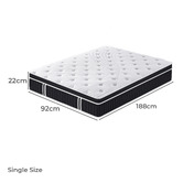 Hoxton Room Sarahcrew Bonnell Spring Euro Top Mattress