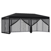 Hoxton Room 6 x 3m Kelvin Mesh Outdoor Pop-Up Gazebo