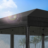Hoxton Room 3 x 3m Kelvin Mesh Outdoor Pop-Up Gazebo