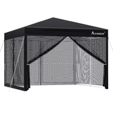 Hoxton Room 3 x 3m Kelvin Mesh Outdoor Pop-Up Gazebo