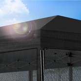Hoxton Room 6 x 3m Kelvin Mesh Outdoor Pop-Up Gazebo