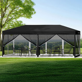 Hoxton Room 6 x 3m Kelvin Mesh Outdoor Pop-Up Gazebo