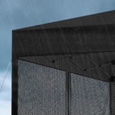 Hoxton Room 6 x 3m Kelvin Mesh Outdoor Pop-Up Gazebo