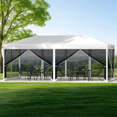 Hoxton Room 6 x 3m Kelvin Mesh Outdoor Pop-Up Gazebo