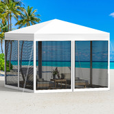 Hoxton Room 3 x 3m Kelvin Mesh Outdoor Pop-Up Gazebo