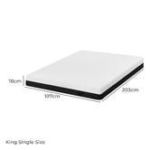 Hoxton Room Inaya Flippable Double-Sided Memory Foam Mattress