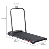 Hoxton Room Omari Walking Pad with Handrail