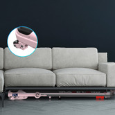 Hoxton Room Cyrus Electric Walking Pad with Handrail